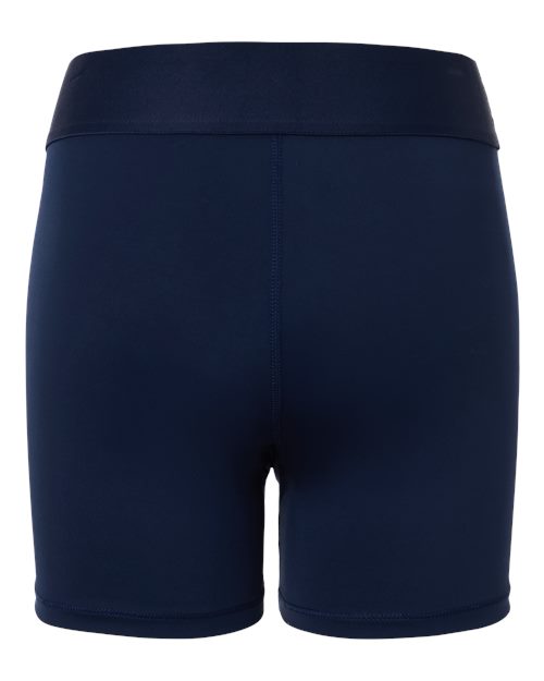 Women's Techfit Compression Shorts - Team Navy Blue Back