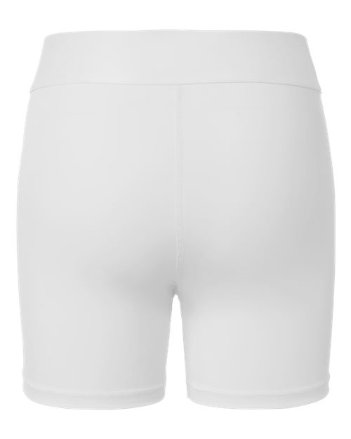 Women's Techfit Compression Shorts - White Back