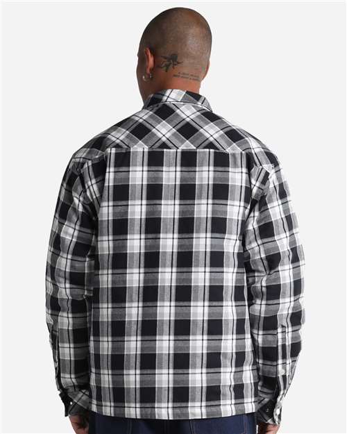 Unisex Plaid Jacket 2.0 - Black Back