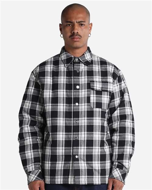 Unisex Plaid Jacket 2.0 - Black Front