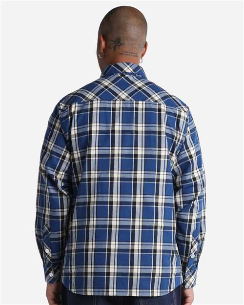 Unisex Plaid Jacket 2.0 - Blue Back