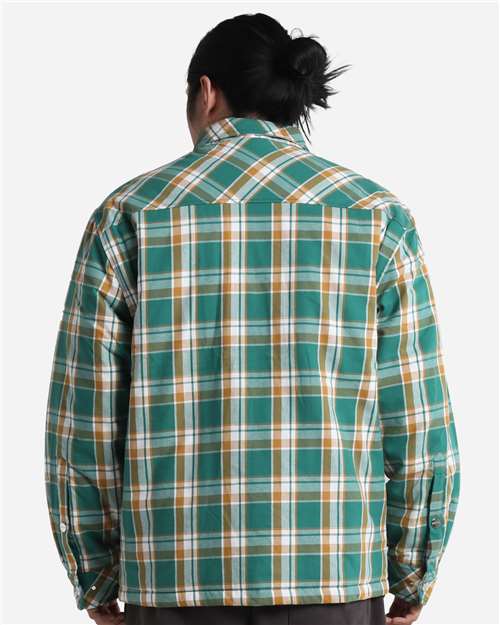 Unisex Plaid Jacket 2.0 - Green Back