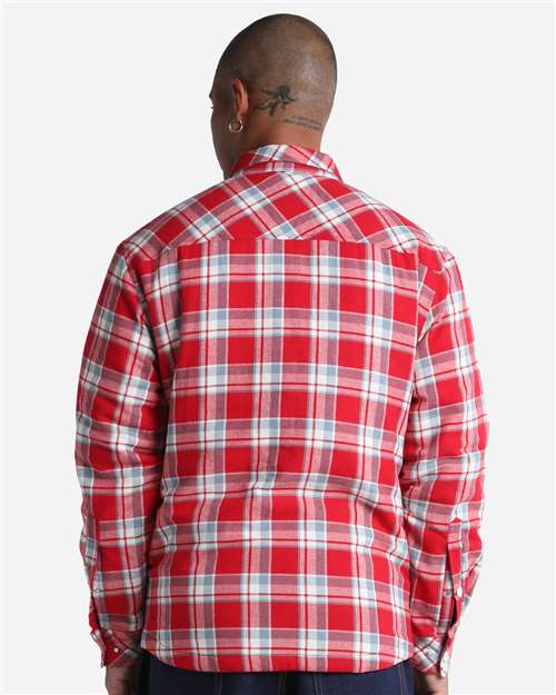 Unisex Plaid Jacket 2.0 - Red Back