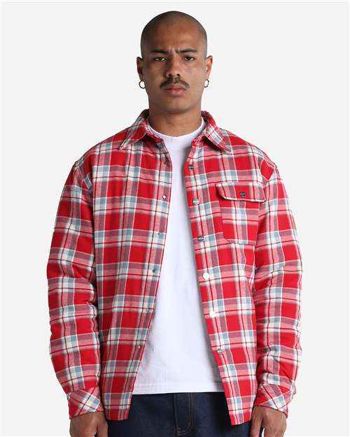 Unisex Plaid Jacket 2.0 - Red Front