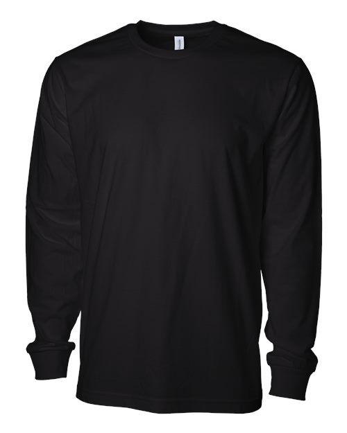 Unisex Premium Long Sleeve T-Shirt - Black Front