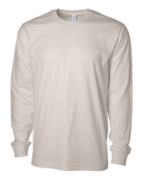 Unisex Premium Long Sleeve T-Shirt - Pigment Ivory Front