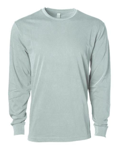 Unisex Premium Long Sleeve T-Shirt - Pigment Sage Front