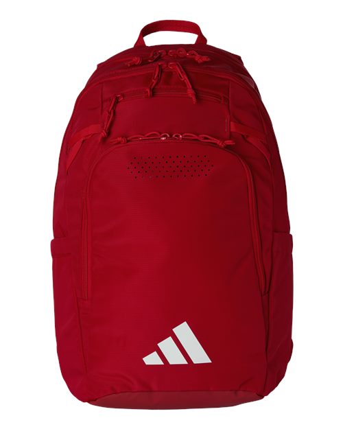 Defender 5 Backpack - Team Power Red/ White Front