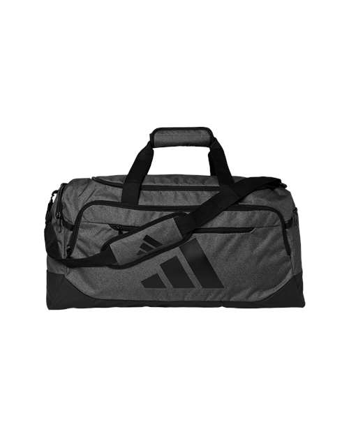 Defender 5 Medium Duffel Bag - Twill Onix Grey/ Black Front