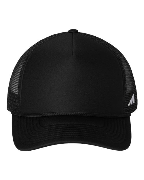 Fundamental Dispatch Trucker Cap - Black/ White Front