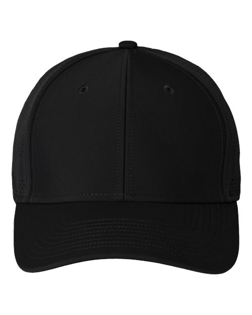 Fundamental Gameday Stretch Cap - Black/ Team Dark Grey Front