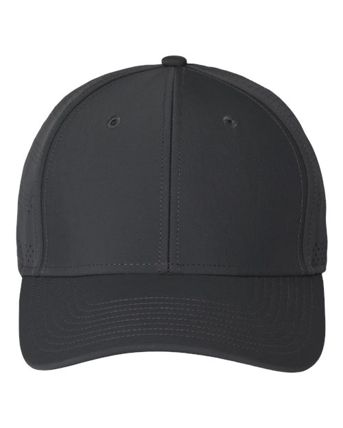 Fundamental Gameday Stretch Cap - Team Dark Grey/ White Front