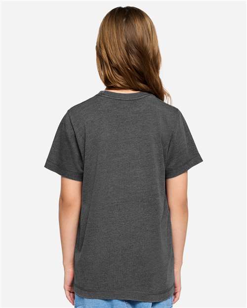 Youth Vintage Wash Tee - Washed Black Back