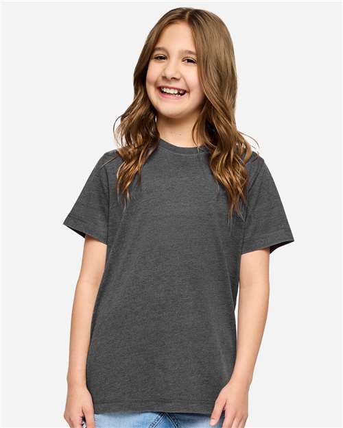 Youth Vintage Wash Tee - Washed Black Front