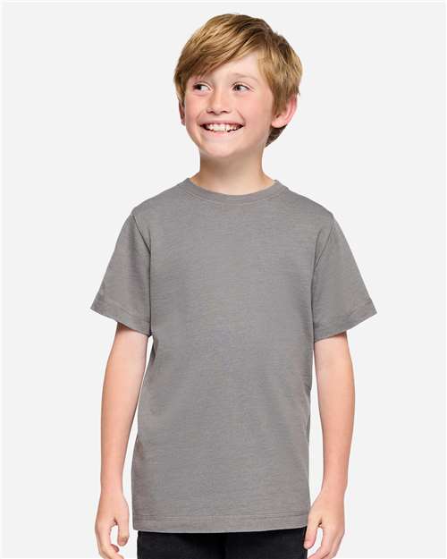 Youth Vintage Wash Tee - Washed Grey Front