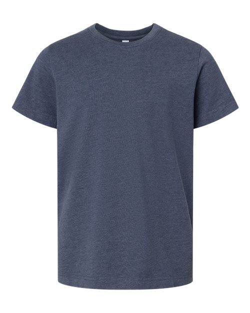 LAT Youth Vintage Wash Tee - Washed Navy Front