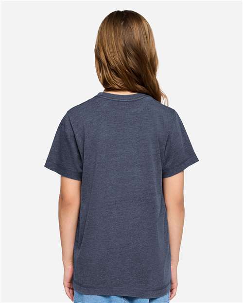 Youth Vintage Wash Tee - Washed Navy Back