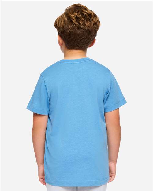 Youth Vintage Wash Tee - Washed Tradewind Back
