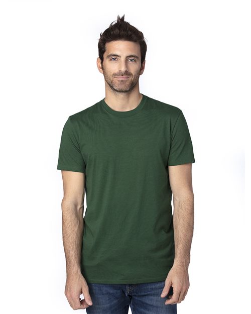 Unisex Ultimate CVC T-Shirt - Navy Heather Front