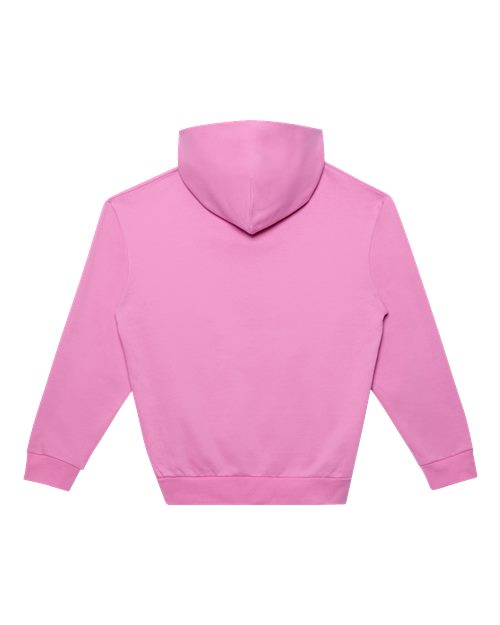 Unisex Urban Pullover Hooded Sweatshirt - Fuchsia Pink Back
