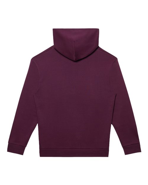 Unisex Urban Pullover Hooded Sweatshirt - Mauve Wine Back