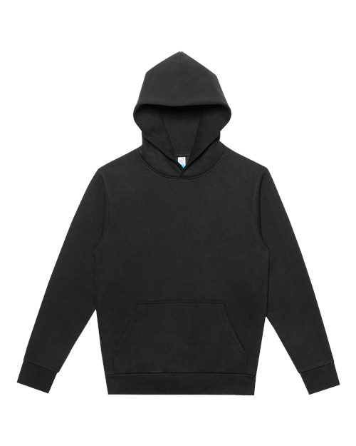 Unisex Urban Pullover Hooded Sweatshirt - Pigment Black Front