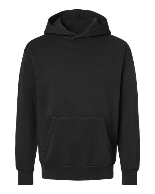Lane Seven Unisex Urban Hoodie Sweatshirt - Pigment Black Front