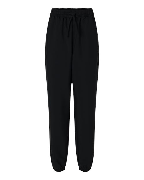 Hanes Women's Scrub Joggers - Black Front