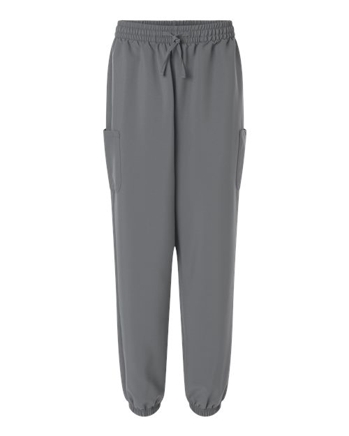 Hanes Women's Scrub Joggers - Grey Front