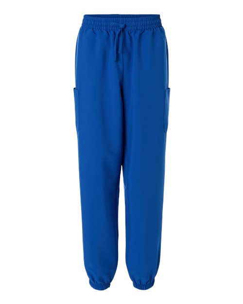 Hanes Women's Scrub Joggers - Royal Blue Front
