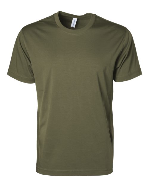 Unisex Lux Heavyweight T-Shirt - Army Front