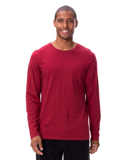 Unisex Ultimate Long Sleeve T-Shirt - Denim Front