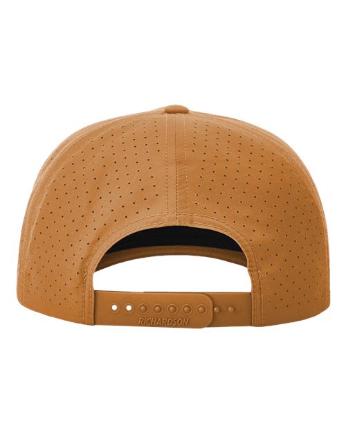 Laser Perf Performance Rope Cap - Clay/ White-Black Back