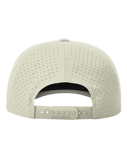 Laser Perf Performance Rope Cap - Oat Milk/ Elmwood-White Back