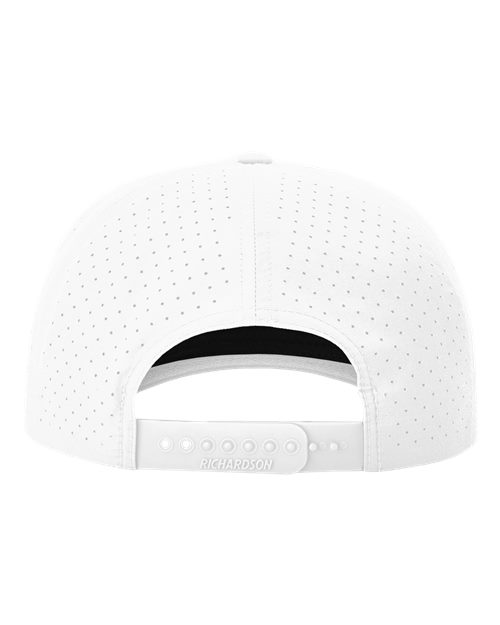 Laser Perf Performance Rope Cap - White/ White-Black Back