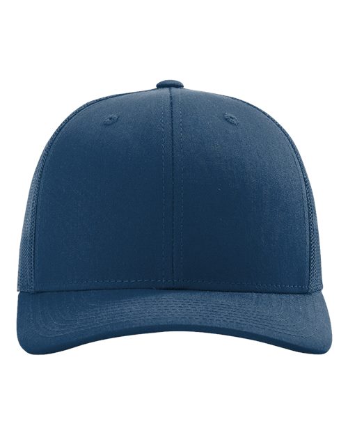 Snapback Trucker Cap - Light Blue Front