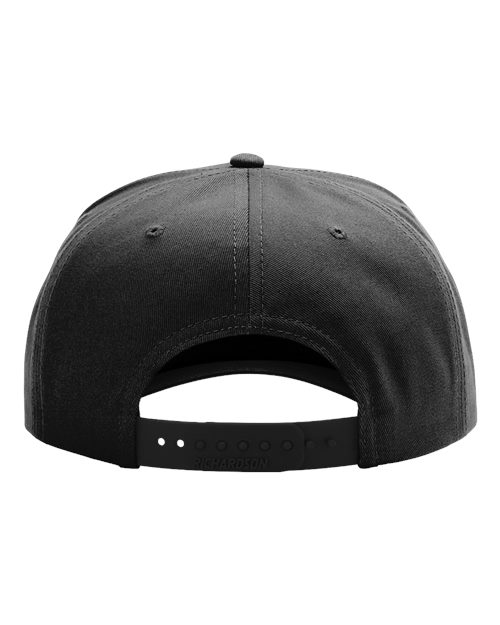Full Fabric Five-Panel Champ Cap - Black Back