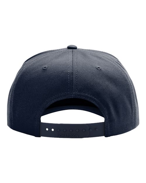Full Fabric Five-Panel Champ Cap - Navy Back