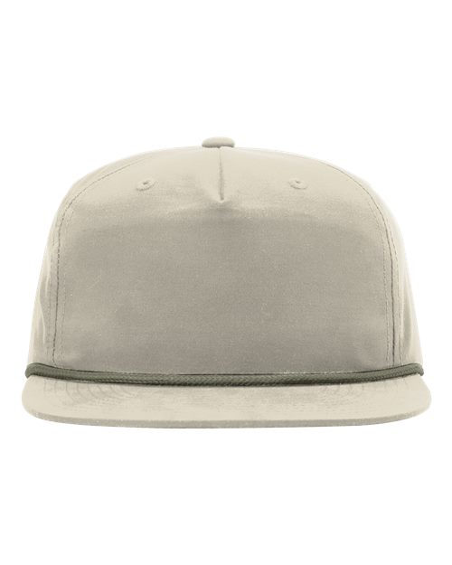 Umpqua Gramps Cap - Sand Dune/ Loden Green Front