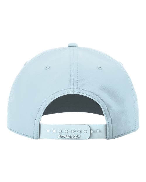 Five-Panel Classic Rope Cap - Soft Blue/ Navy Back