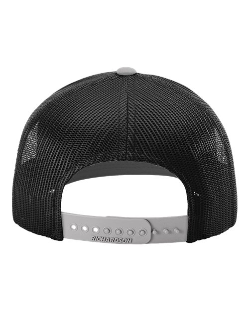 Snapback Trucker Cap - Black/ Light Grey CMB Back