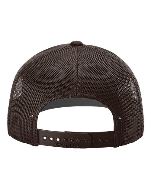 Snapback Trucker Cap - Coffee Back