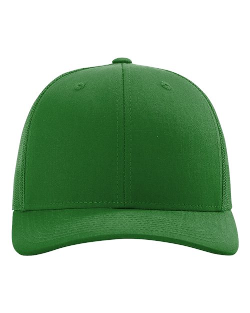 Snapback Trucker Cap - Kelly Green Front