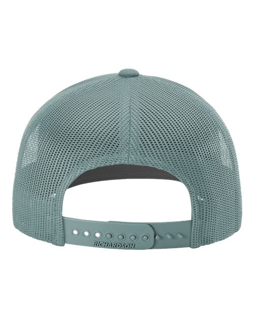 Snapback Trucker Cap - Smoke Blue Back