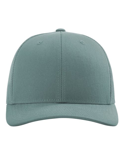 Snapback Trucker Cap - Smoke Blue Front
