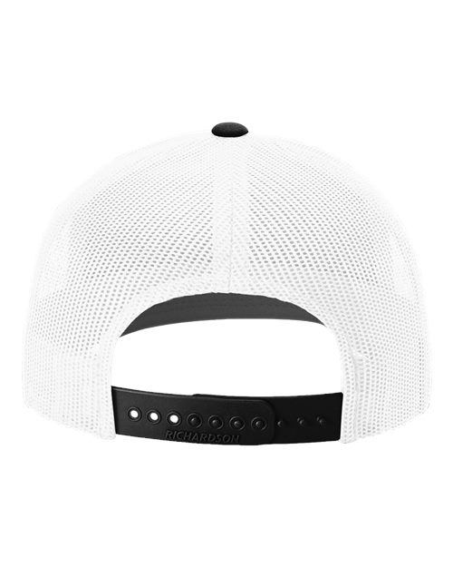 Snapback Trucker Cap - White/ Black CMB Back