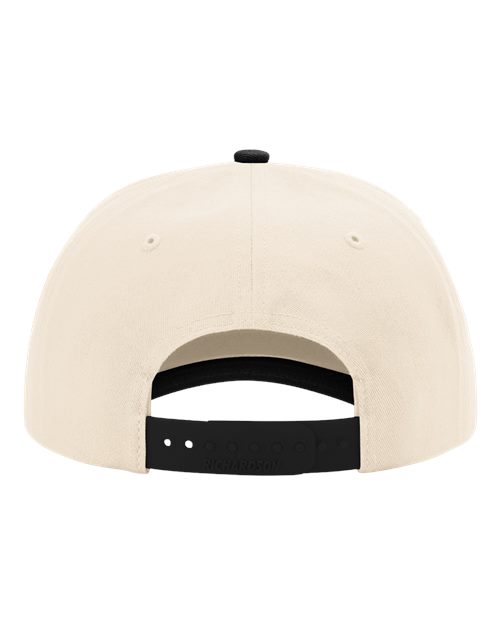 Five-Panel Gramps Cap - Cream/ Black Back