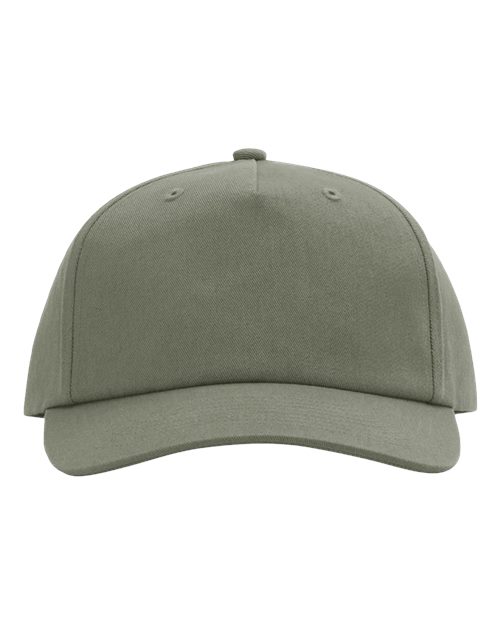 Five-Panel Gramps Cap - Loden Green Front