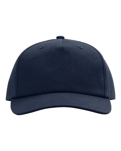 Five-Panel Gramps Cap - Navy Front