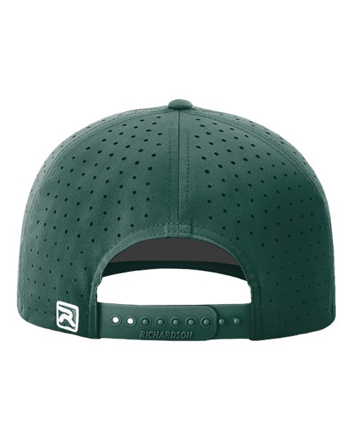 Laser Perf R-Flex Cap - Dark Green Back